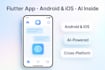 develop android or ios mobile apps with flutter including custom ai features