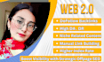 make manual web 2 0 high da DR backlinks