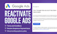 reactivate your google ads account fix policy violation