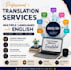 provide translation of multiple languages into english