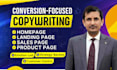 write homepage, sales, and landing page copy as your website copywriter