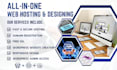 provide web hosting with free wordpress website setup