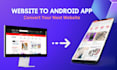 convert website to android app with webview