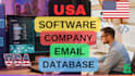 give you a huge USA software company email database