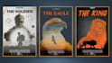 design a professional double exposure movie poster
