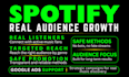 do spotify music promotion for real listeners