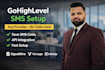 setup gohighlevel SMS with signalwire or any custom SMS provider