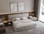 do an interior design, model and render for your bedroom