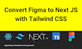 convert figma design to react next js with tailwind CSS