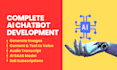 build custom ai chatbot, ai saas website, voice, and image generator app