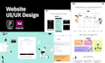 design website and apps in figma or adobe xd