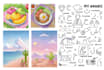draw islamic illustrations line art elements sticker doodle