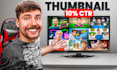 create a premium and attractive youtube thumbnail