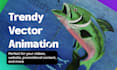 create or edit videos with custom animation, motion graphic
