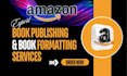 do amazon KDP book publishing and book formatting