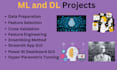 make professional machine leraning and deep learning projects