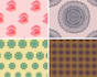design eye catchy, trendy and subtle patterns