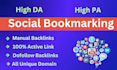 do manually powerful social bookmarking backlinks for improved google ranking