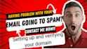 verify domain email on google workspace smtp dmarc spf txt authenticate domain
