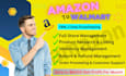 do manage amazon 2 step dropshipping, fbm store successfully