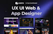 design a professional website interface UX UI in figma