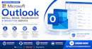install, repair, troubleshoot microsoft outlook and migrate emails