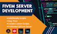 be your fivem server developer and bug fixer