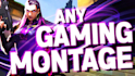 edit your valorant, cod or fortnite montage