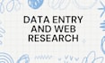 do data entry in low price and data entry web research