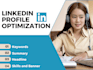 write and optimize your linkedin profile professionally