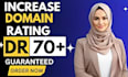 boost increase domain rating DR 70 plus on aherfs