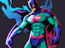 do superhero comic character art