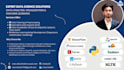 do data analysis eda data science machine learning, in python power bi excel sql