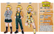 draw you or your character in my hero academia style