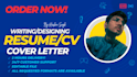 write and design your professional resume cv or cover letter