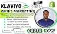 setup cruixie top notch klaviyo, omniscend email marketing flows for ecommerce