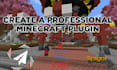 code professional minecraft plugin for smp server, paper spigot, bedrock server