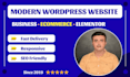 design or redesign a modern business wordpress website