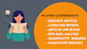 write comprehensive research article and analysis paper