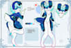 draw furry reference sheet, fursona ref sheet, anthro oc