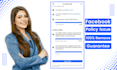 remove facebook page monetization issues in 4 days