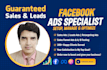 be your professional facebook meta ads campaign manager to boost your sales