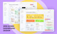 design saas, web app and admin dashboard UI design in figma