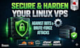 secure and harden your linux server against bots and brute force attacks