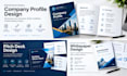 design a professional company profile, pitch deck, and whitepaper