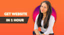build website for you in 1 hour