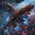 do a sci fi vehicle design and spaceship concept art