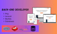 export PHP laravel backend developer