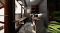 do photorealistic retail store, cafe, restaurant 3d interior