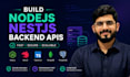 develop and integrate the backend api in 48 hrs with ai